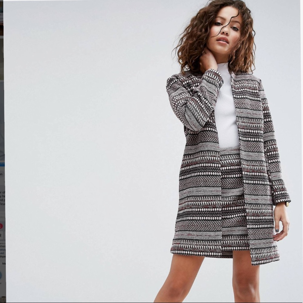 Asos Edge To Edge Jacket